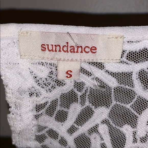 Sheer white blouse from Sundance - Picture 2 of 2